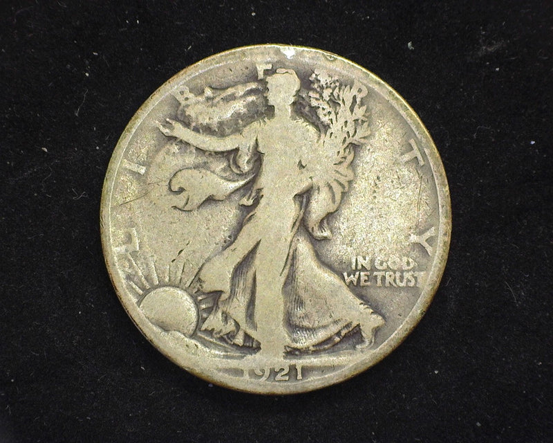 1921 Liberty Walking Half Dollar VG - US Coin