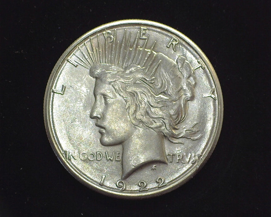 1922 S Peace Dollar BU-63 - US Coin