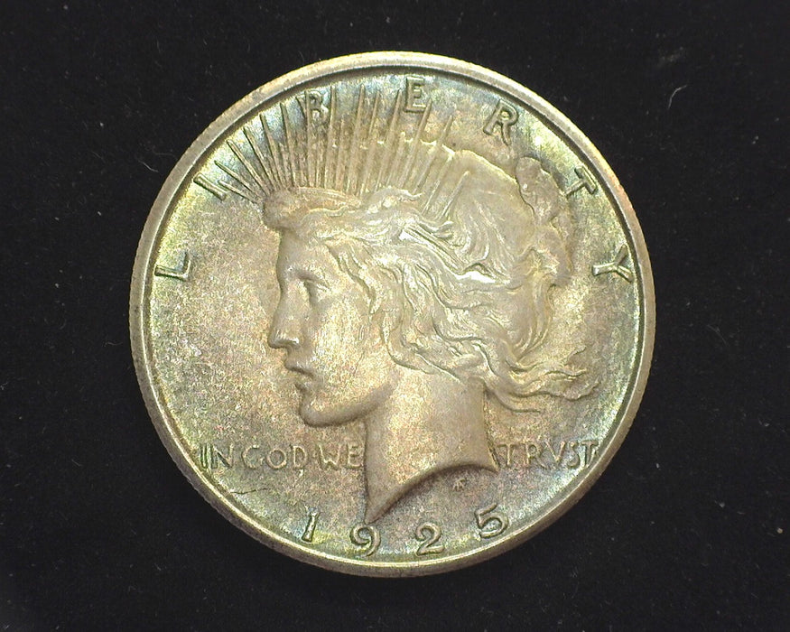 1925 S Peace Dollar BU Nicely toned - US Coin