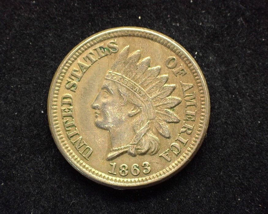 1863 Indian Head Penny/Cent XF - US Coin
