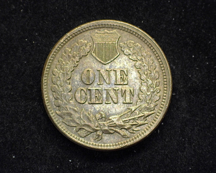 1864 Copper Nickel Indian Head Penny/Cent AU - US Coin