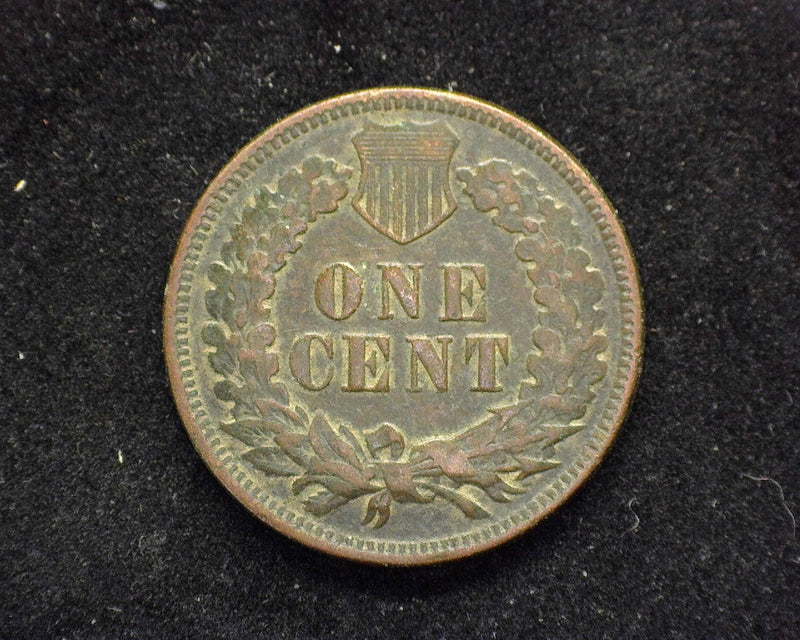 1873 Indian Head Penny/Cent VF Light corrosion. - US Coin