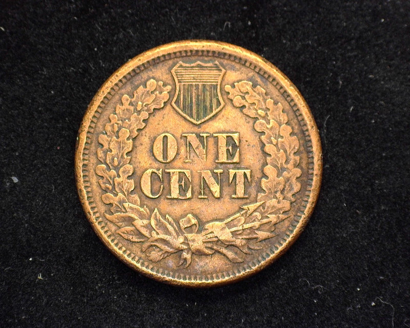 1877 Indian Head Penny/Cent VF/XF Light cleaning - US Coin