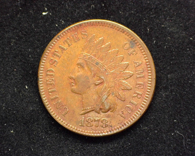 1878 Indian Head Penny/Cent AU-55 - US Coin