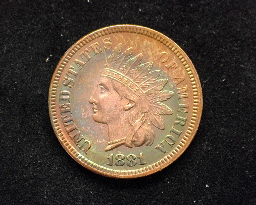 1881 Indian Head Penny/Cent Unc - US Coin