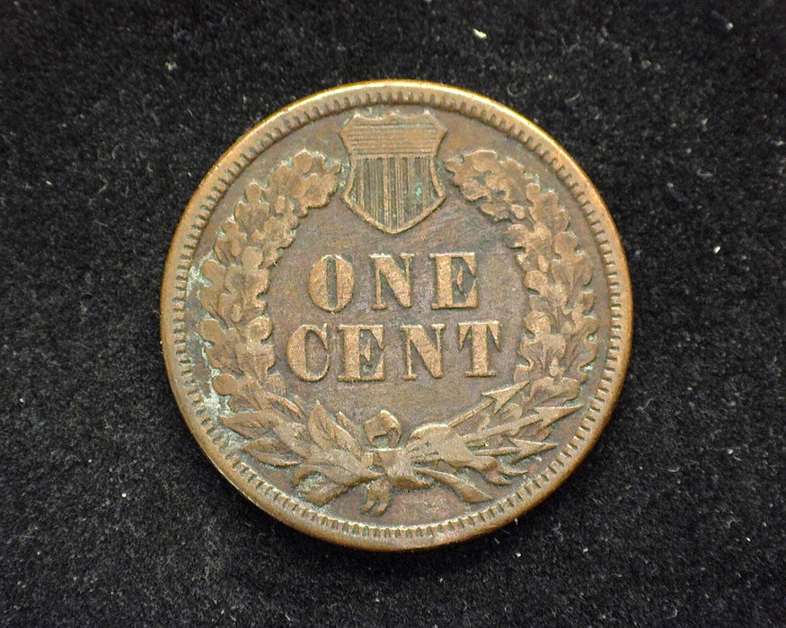 1884 Indian Head Penny/Cent F - US Coin