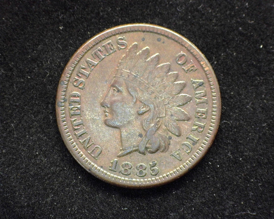 1885 Indian Head Penny/Cent VF/XF - US Coin