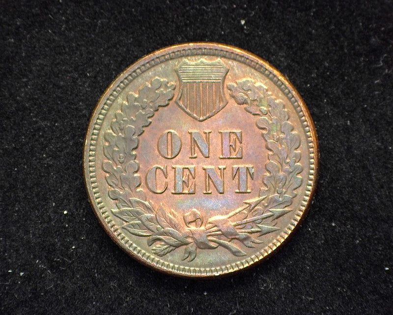 1887 Indian Head Penny/Cent Unc Brown - US Coin
