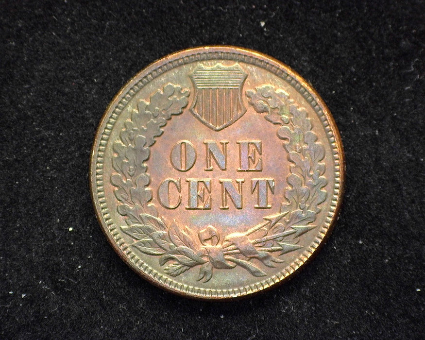 1887 Indian Head Penny/Cent Unc Brown - US Coin