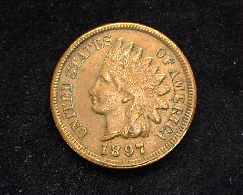 1897 Indian Head Penny/Cent XF - US Coin
