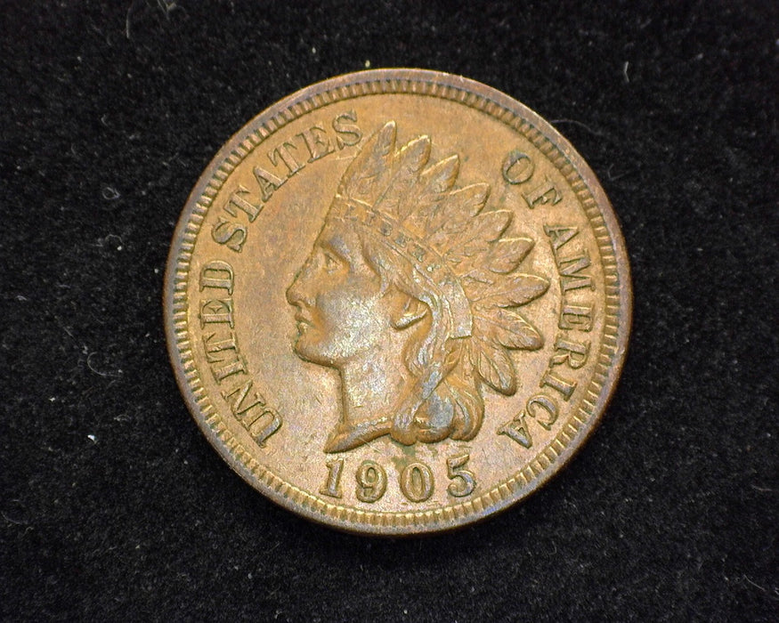1905 Indian Head Penny/Cent XF/AU - US Coin