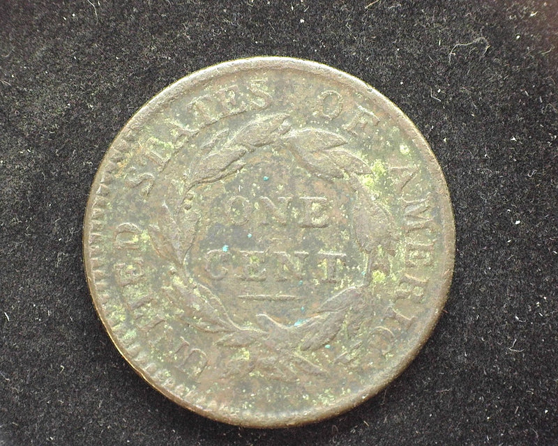 1817 13 Stars Large Cent Classic Pitting F - US Coin