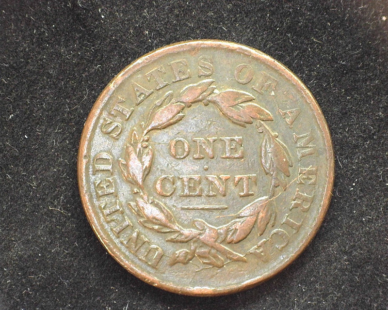 1833 Large Cent Coronet VG - US Coin