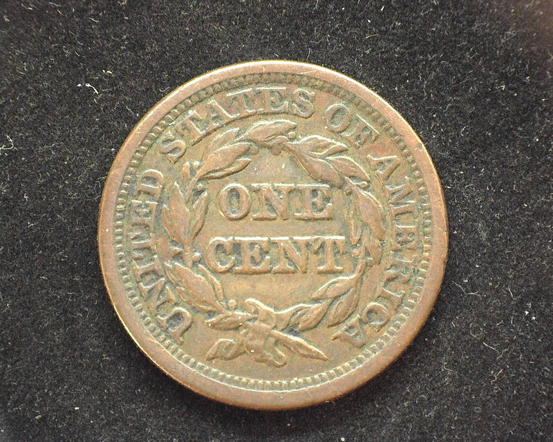 1845 Large Cent Coronet XF-40 - US Coin
