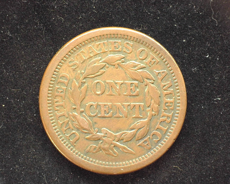 1853 Large Cent Coronet XF-40 - US Coin
