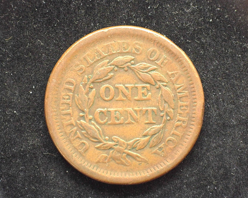 1854 Large Cent Coronet VF/XF - US Coin