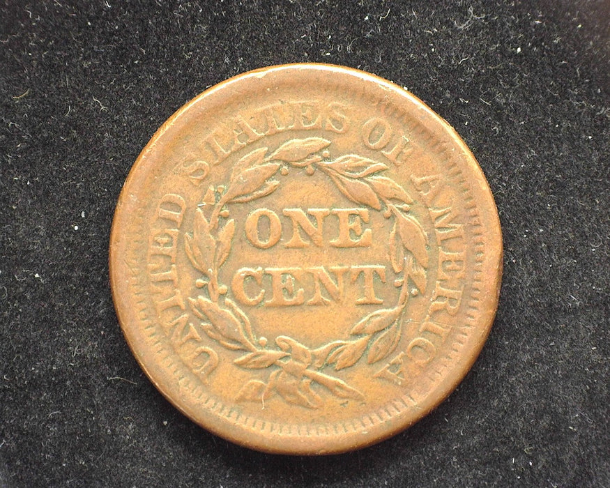 1854 Large Cent Coronet VF/XF - US Coin