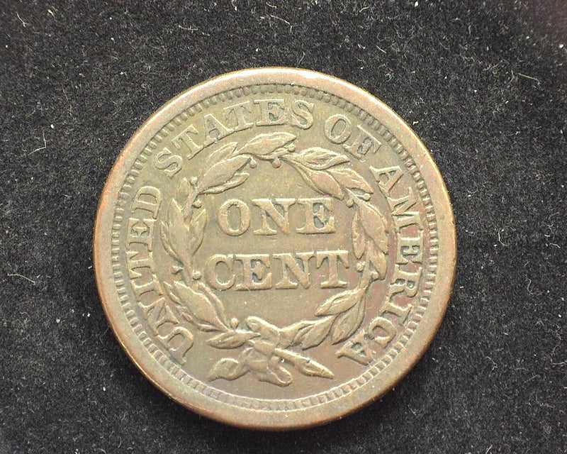 1856 Slanted 56 Large Cent Coronet XF - US Coin