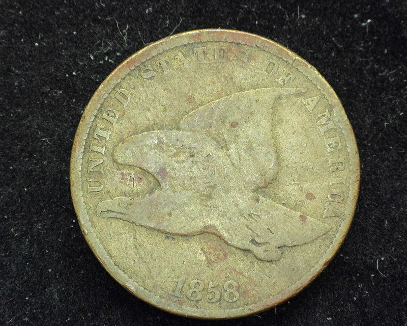 1857 S. L. Flying Eagle Slight pitting. G Penny/Cent - US Coin