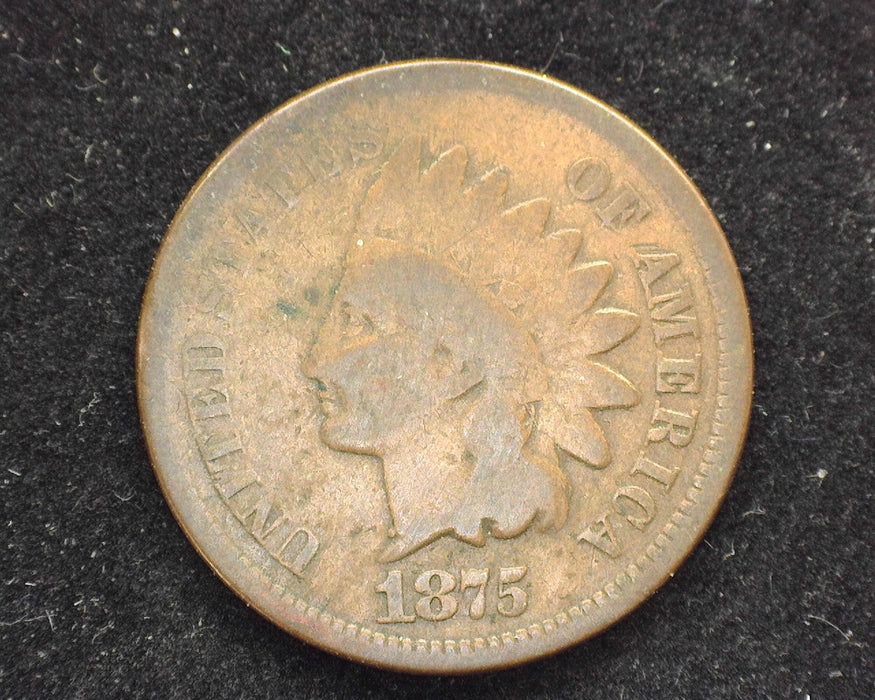 1875 Indian Head Penny/Cent G - US Coin