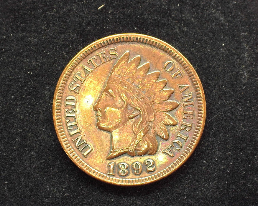 1892 Indian Head Penny/Cent Cleaned Xf - US Coin