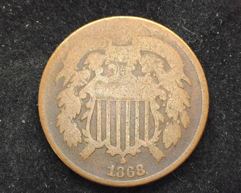 1864 Two Cent Piece G - US Coin