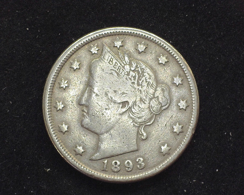 1893 Liberty Head Nickel F - US Coin