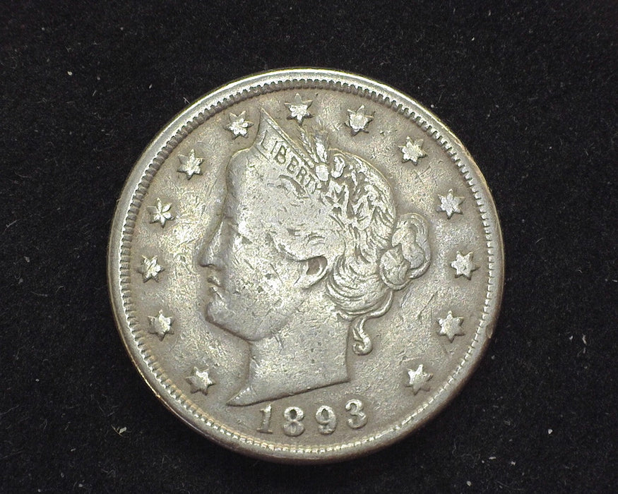 1893 Liberty Head Nickel F - US Coin