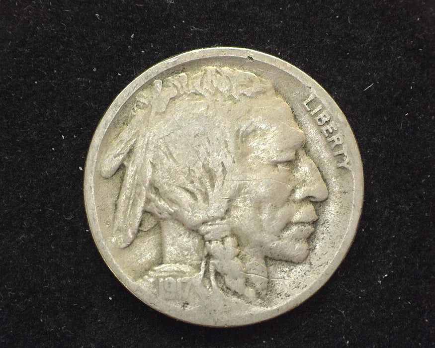 1917 D Buffalo Nickel VG - US Coin