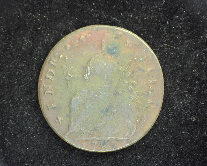 1787 Nova Connecticut Commemorative F ETLIR Variety - US Coin
