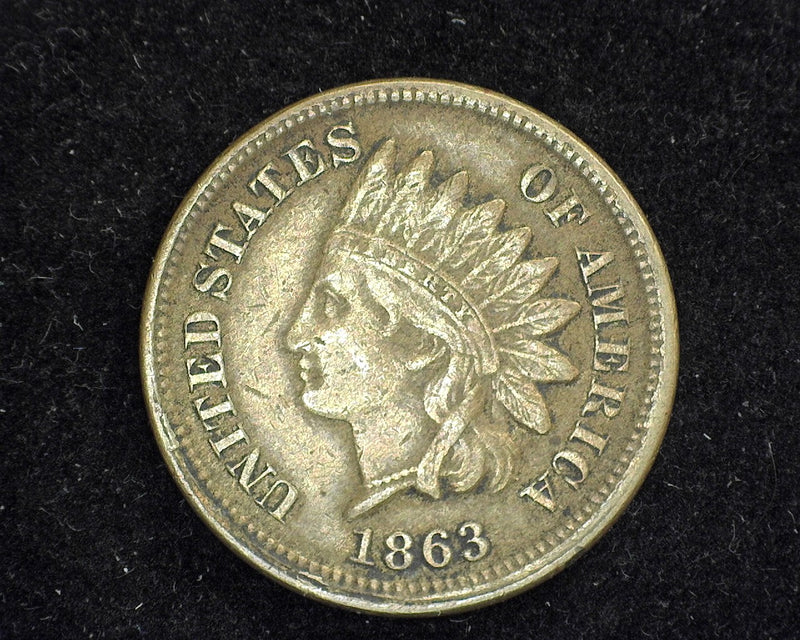 1863 Indian Head Penny/Cent VF - US Coin