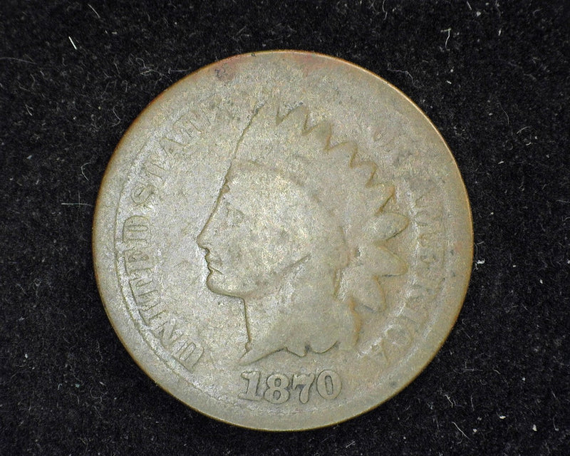 1870 Indian Head Penny/Cent G - US Coin