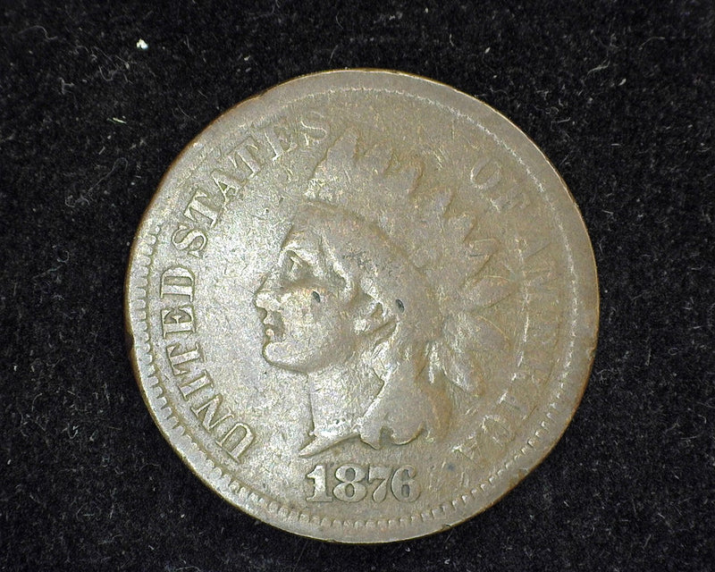 1876 Indian Head Penny/Cent G - US Coin