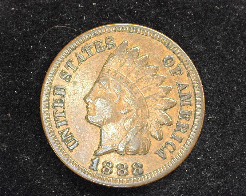 1888 Indian Head Penny/Cent VF - US Coin