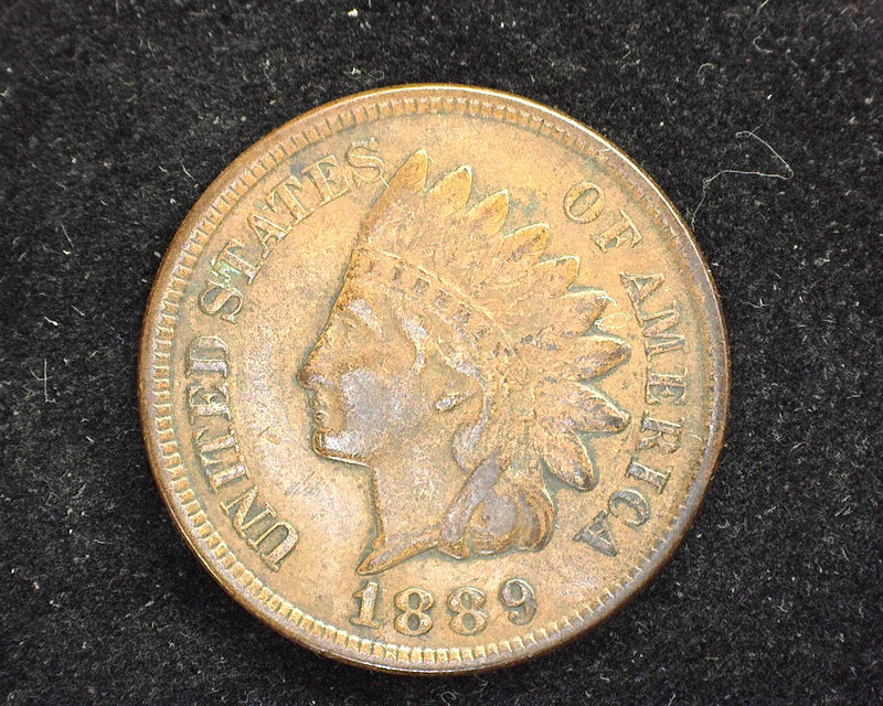 1889 Indian Head Penny/Cent VF - US Coin