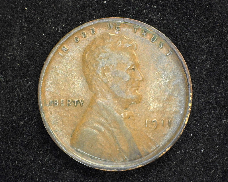 1911 Lincoln Wheat Penny/Cent VF/XF - US Coin