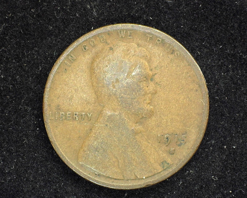 1915 S Lincoln Wheat Penny/Cent VG - US Coin