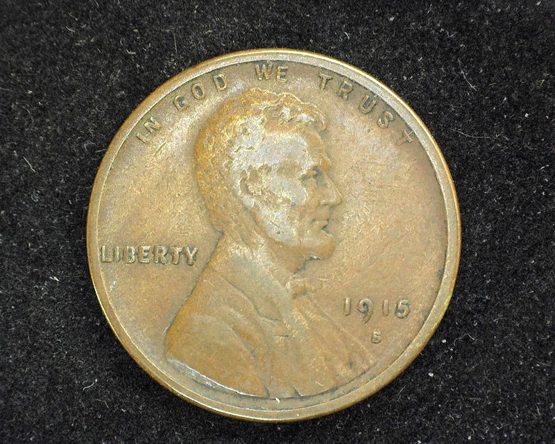 1915 S Lincoln Wheat Penny/Cent VG/F - US Coin