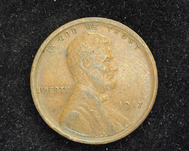 1917 Lincoln Wheat Penny/Cent XF - US Coin