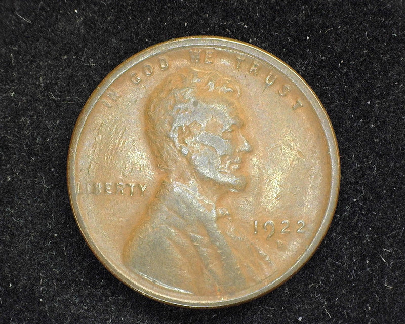 1922 D Lincoln Wheat Penny/Cent VF - US Coin