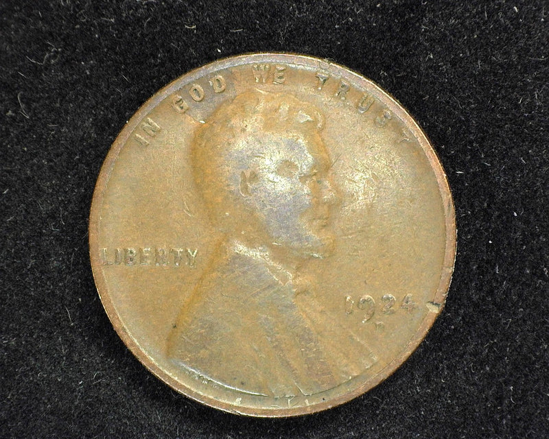 1924 D Lincoln Wheat Penny/Cent G - US Coin