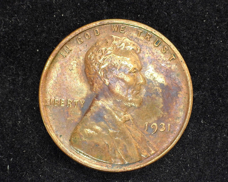 1931 Lincoln Wheat Penny/Cent AU - US Coin