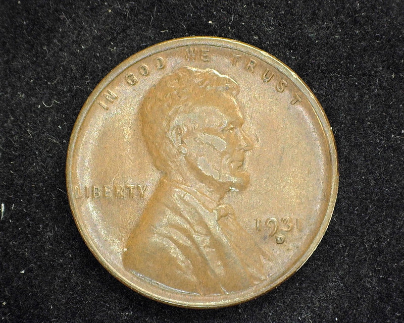 1931 D Lincoln Wheat Penny/Cent XF - US Coin