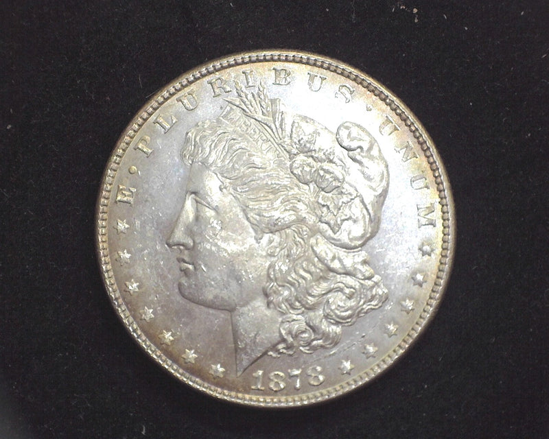 1878 7 F Morgan Dollar BU Semi proof like. - US Coin