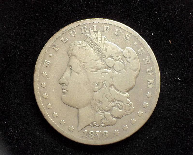 1878 CC Morgan Dollar VG Cleaned - US Coin