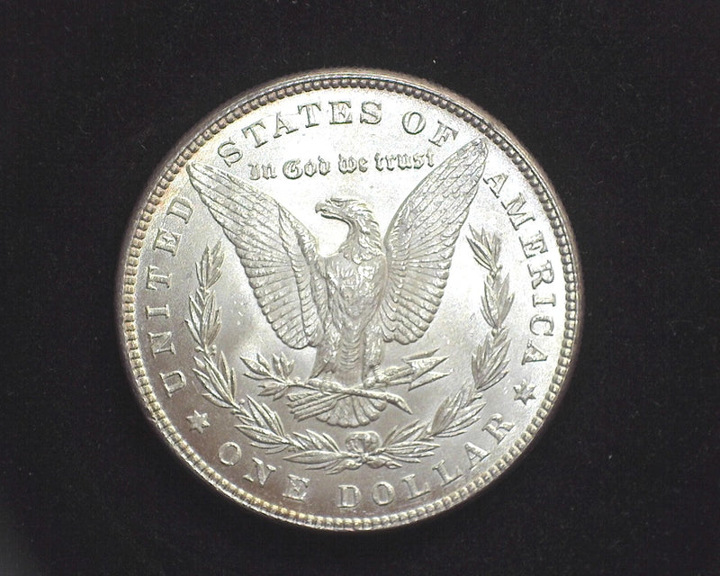 1885 Morgan Dollar BU Choice, beautiful obverse toning. - US Coin