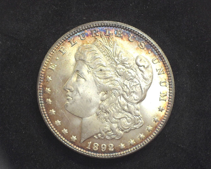 1892 O Morgan Dollar BU Choice. Beautifully toned. - US Coin