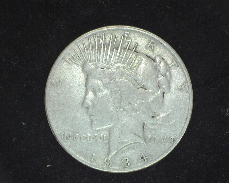 1934 S Peace Dollar F - US Coin
