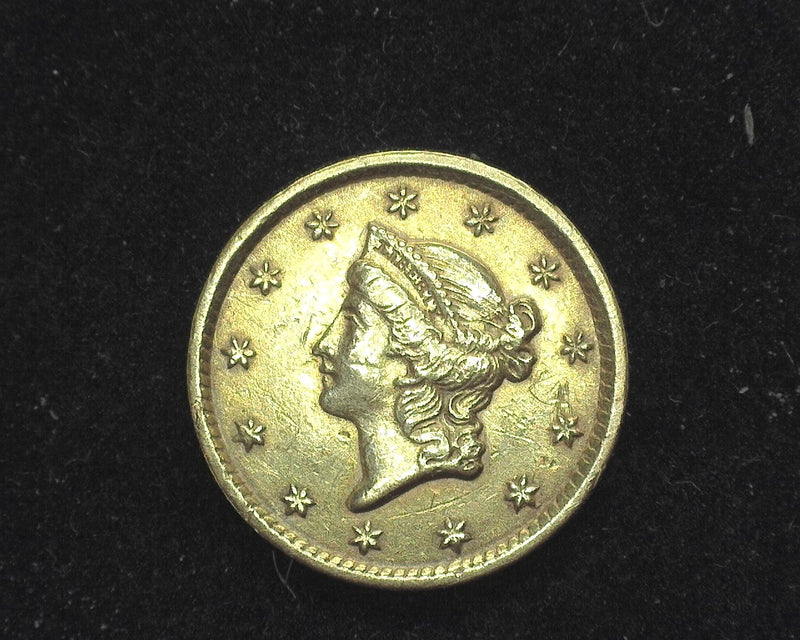 1852 $1.00 Gold Coin AU - US Coin