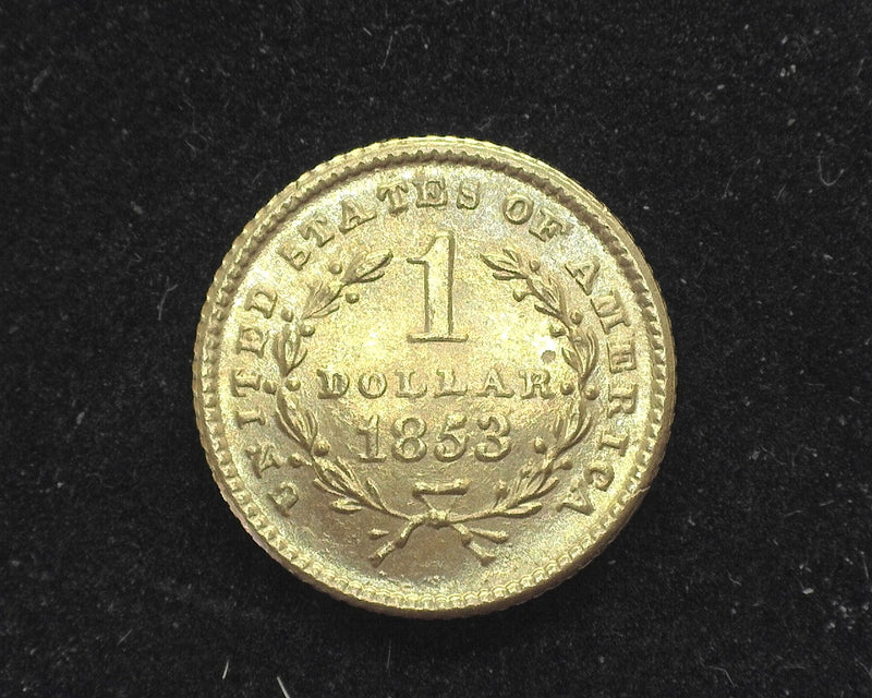 1853 $1.00 Gold Coin BU - US Coin